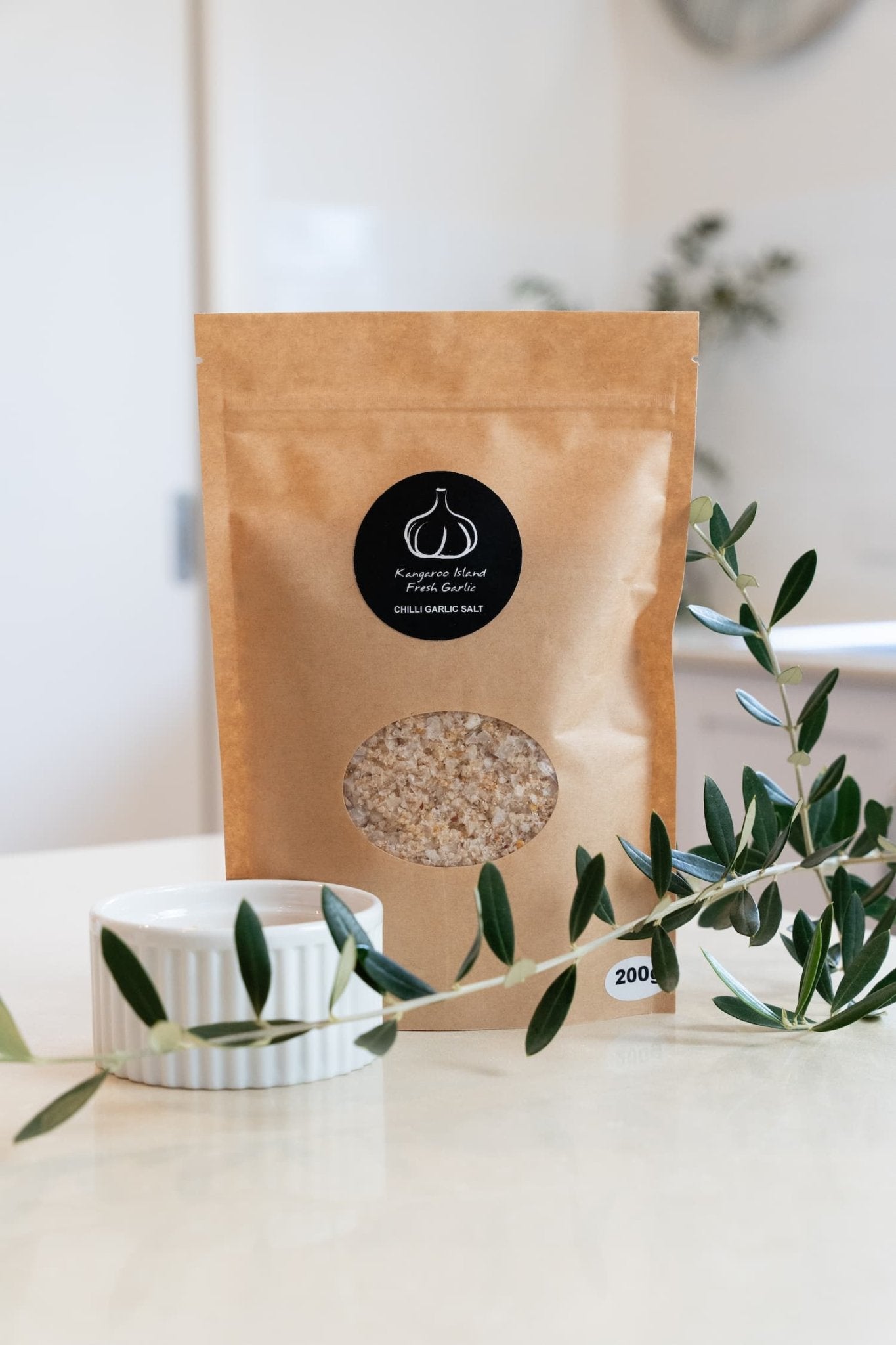 Chilli Garlic Salt - Kangaroo Island Olives