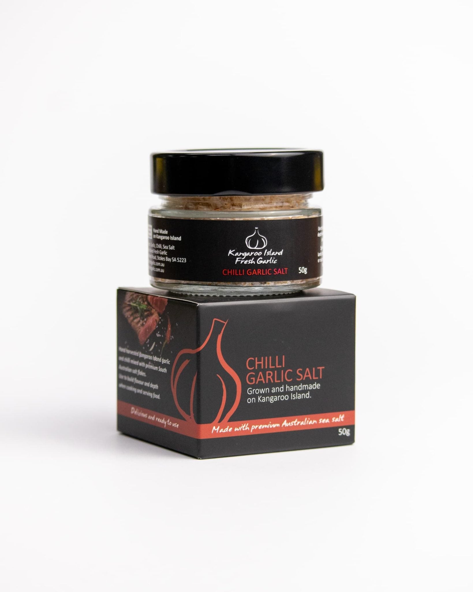 Chilli Garlic Salt - Kangaroo Island Olives