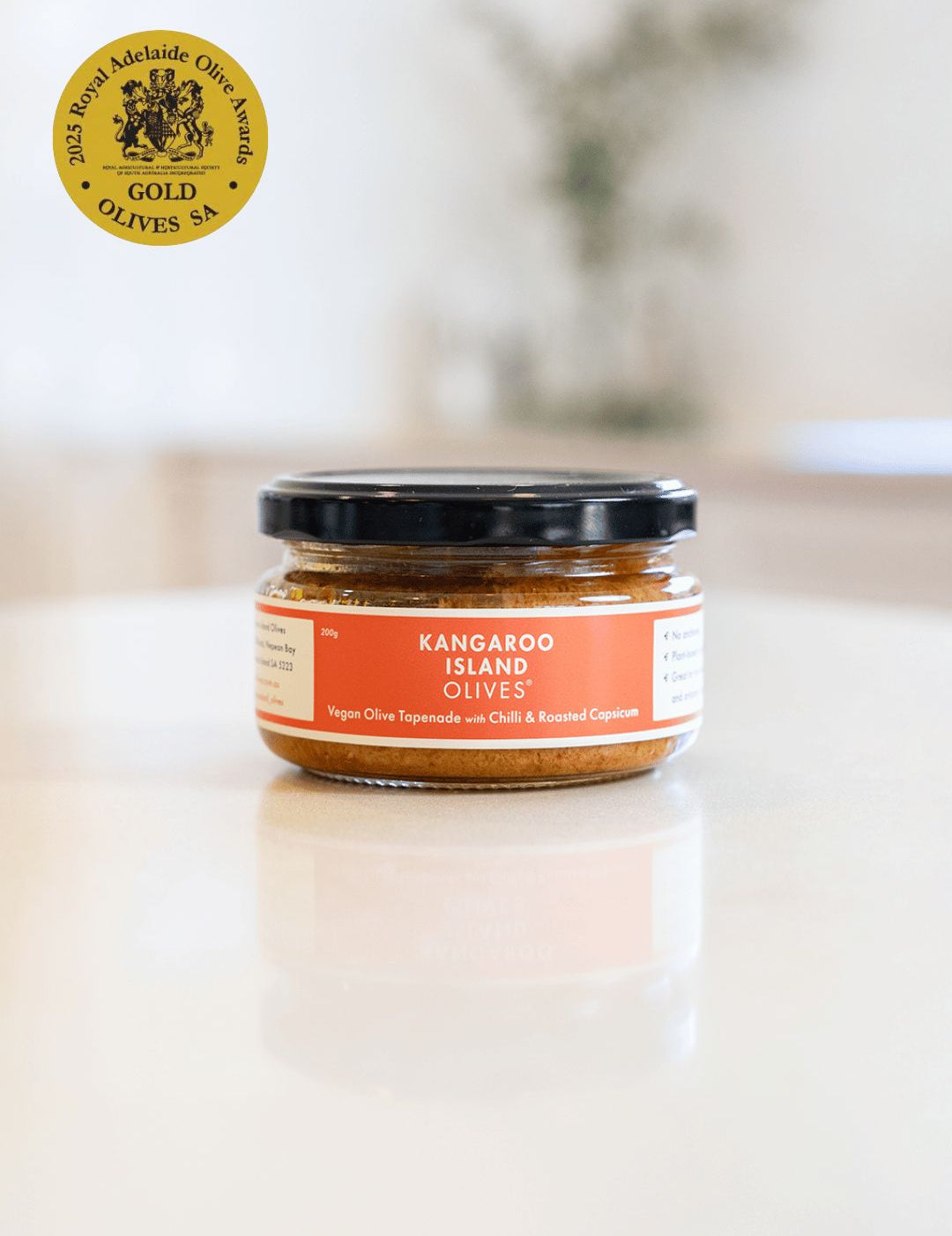 Chilli Olive Tapenade - Kangaroo Island Olives