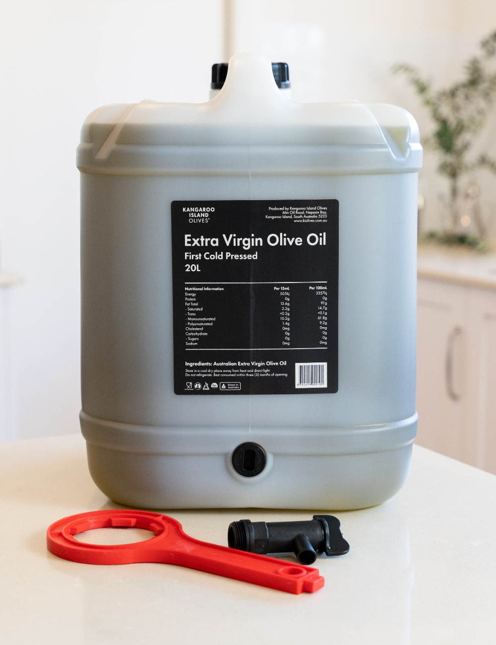 Extra Virgin Olive Oil (20L) - Kangaroo Island Olives