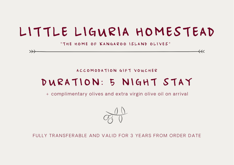A Voucher for a 5 Night Stay
